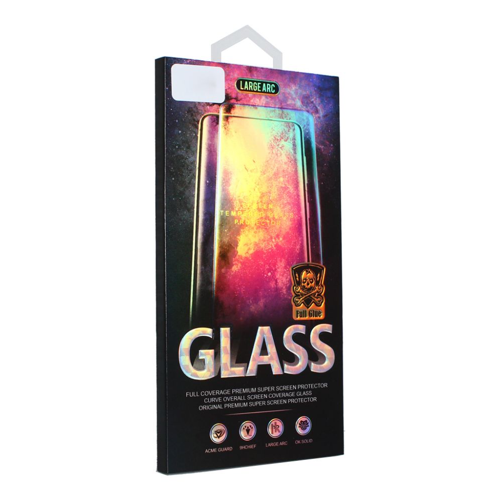 Zaštitno staklo za Xiaomi 12 Pro — Tempered glass full glue, crni