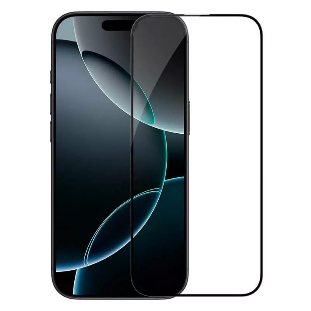 Zaštitno staklo za Apple iPhone 16 Pro Max — Tempered glass Nillkin 3D CP+Max, crni