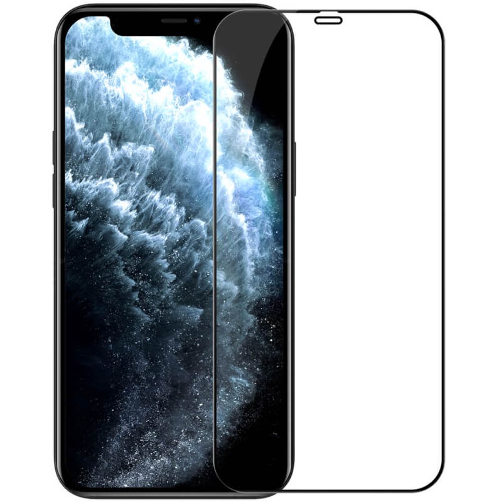 Zaštitno staklo za Apple iPhone 12 Pro — Tempered Glass Nillkin CP+, crni