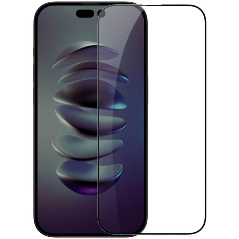 Zaštitno staklo za Apple iPhone 14 Pro — Tempered Glass Nillkin CP+, crni