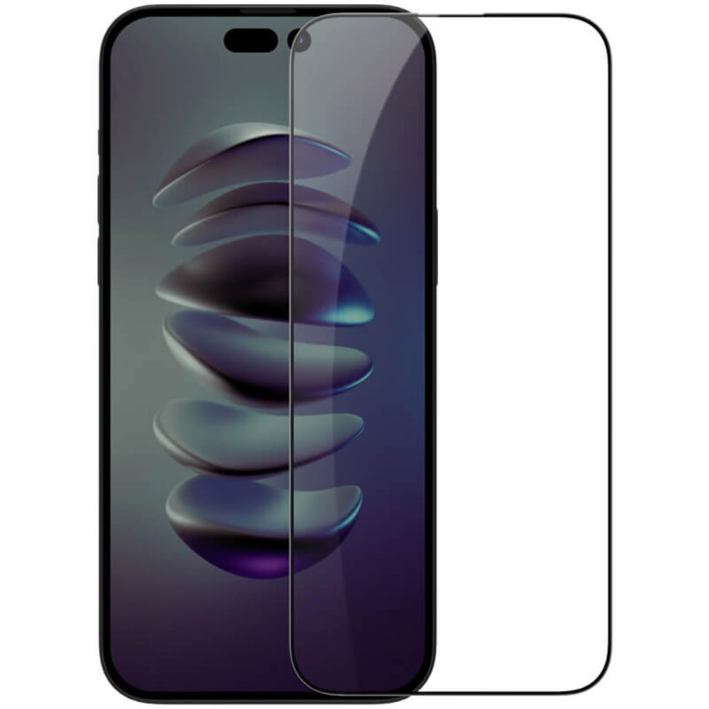 Zaštitno staklo za Apple iPhone 14 Pro Max — Tempered glass Nillkin CP+, crni