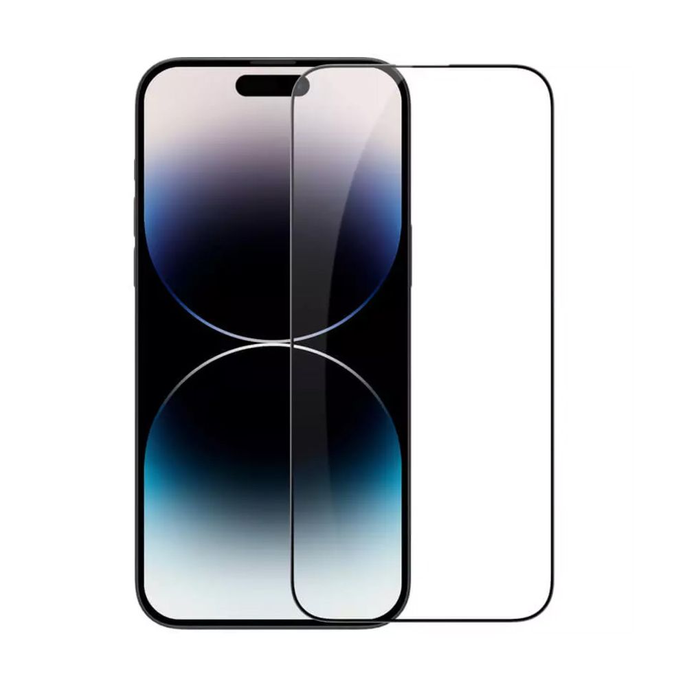 Zaštitno staklo za Apple iPhone 15 Plus — Tempered Glass Nillkin CP+ Pro, crni