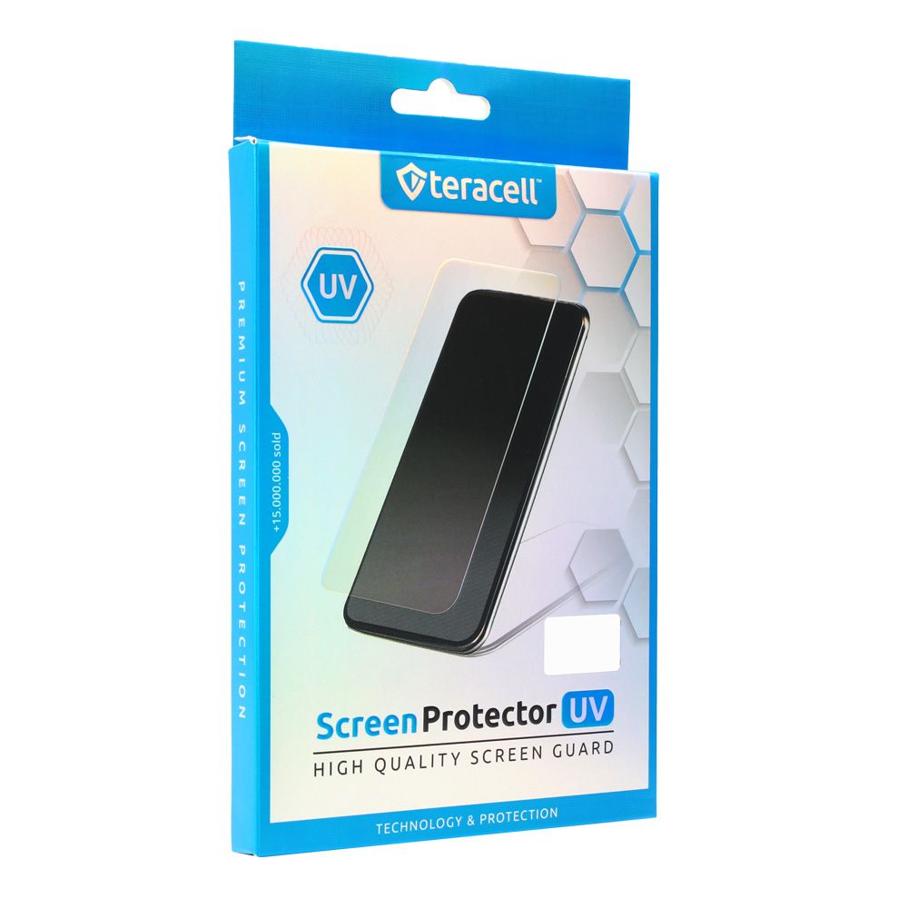 Zaštitno staklo za Motorola Edge 50 Pro — Tempered glass Premium UV Glue Full Cover Lampa