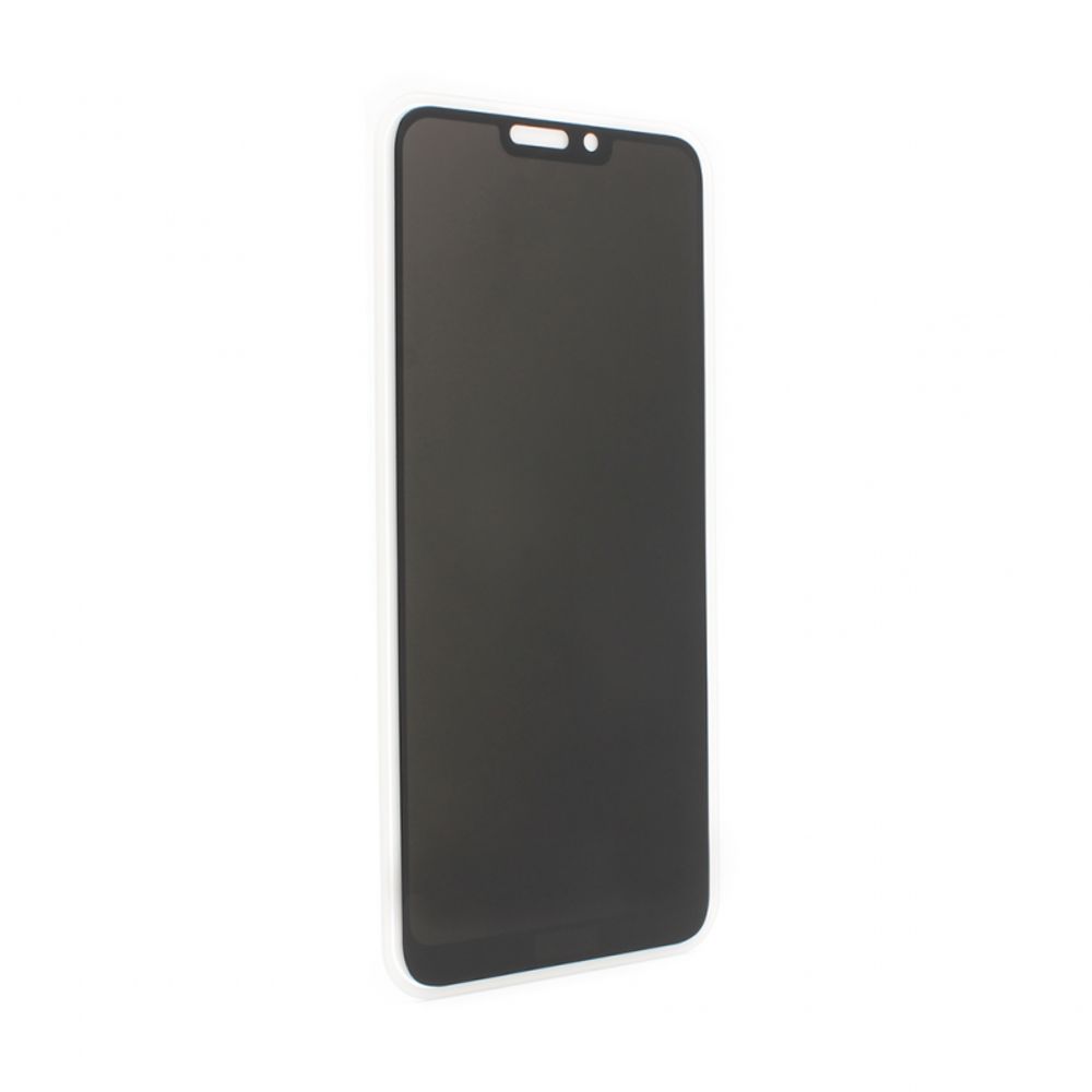 Zaštitno staklo za Honor 8C — Tempered glass Privacy 2.5D full glue, crni