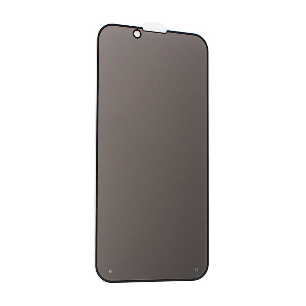 Zaštitno staklo za Apple iPhone 13 mini — Tempered Glass Privacy 2.5D full glue, crni