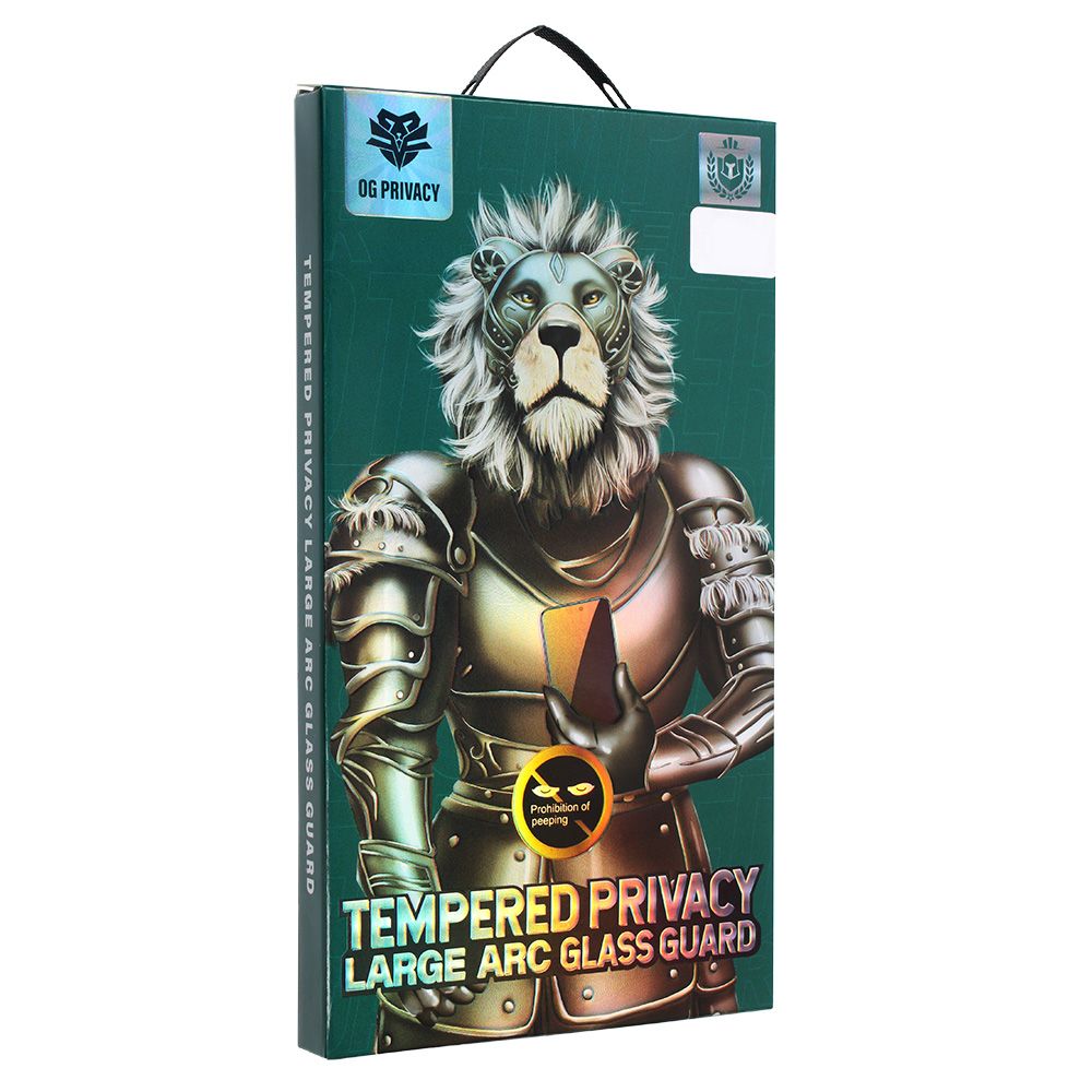 Zaštitno staklo za Samsung Galaxy A05 — Tempered glass Privacy 2.5D full glue, crni