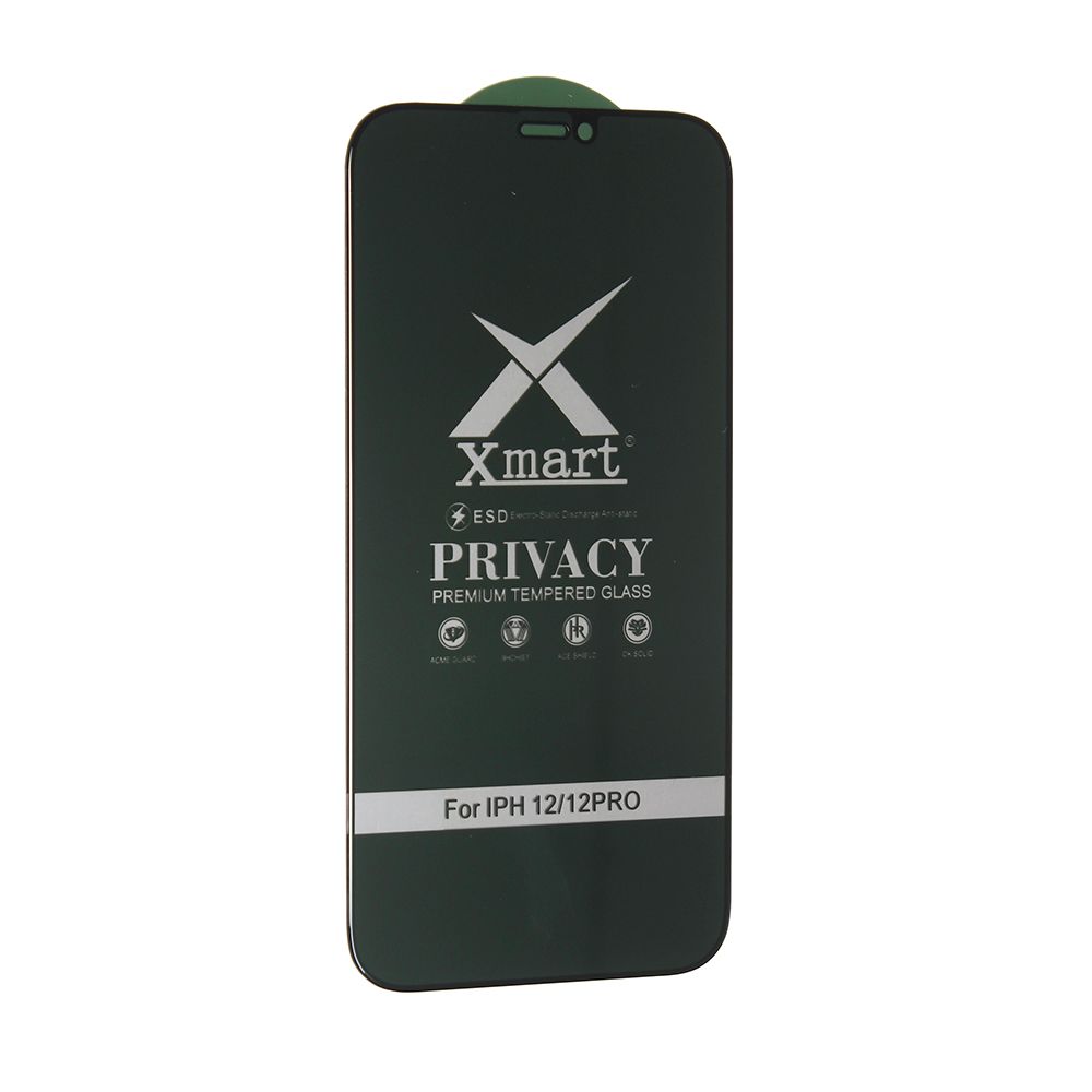 Zaštitno staklo za Apple iPhone 12 Pro — Tempered Glass X mart 9D Privacy