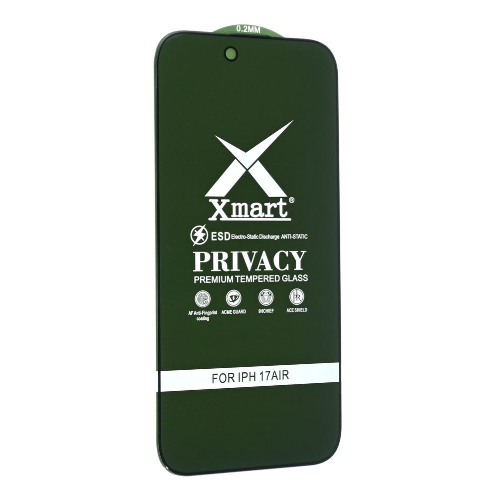 Zaštitno staklo za Apple iPhone 17 Air — Tempered glass X mart 9D Privacy